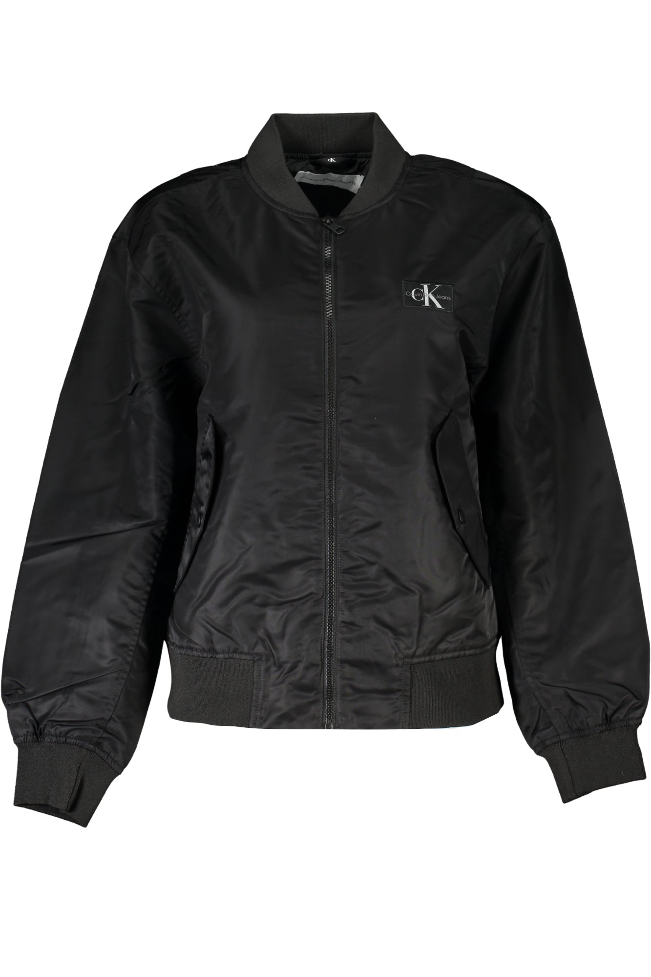 SPORTS JACKET, LONG SLEEVES, 2 EXTERNAL POCKETS, ZIP, PRINT, LOGO, 95% NYLON RECYCLED