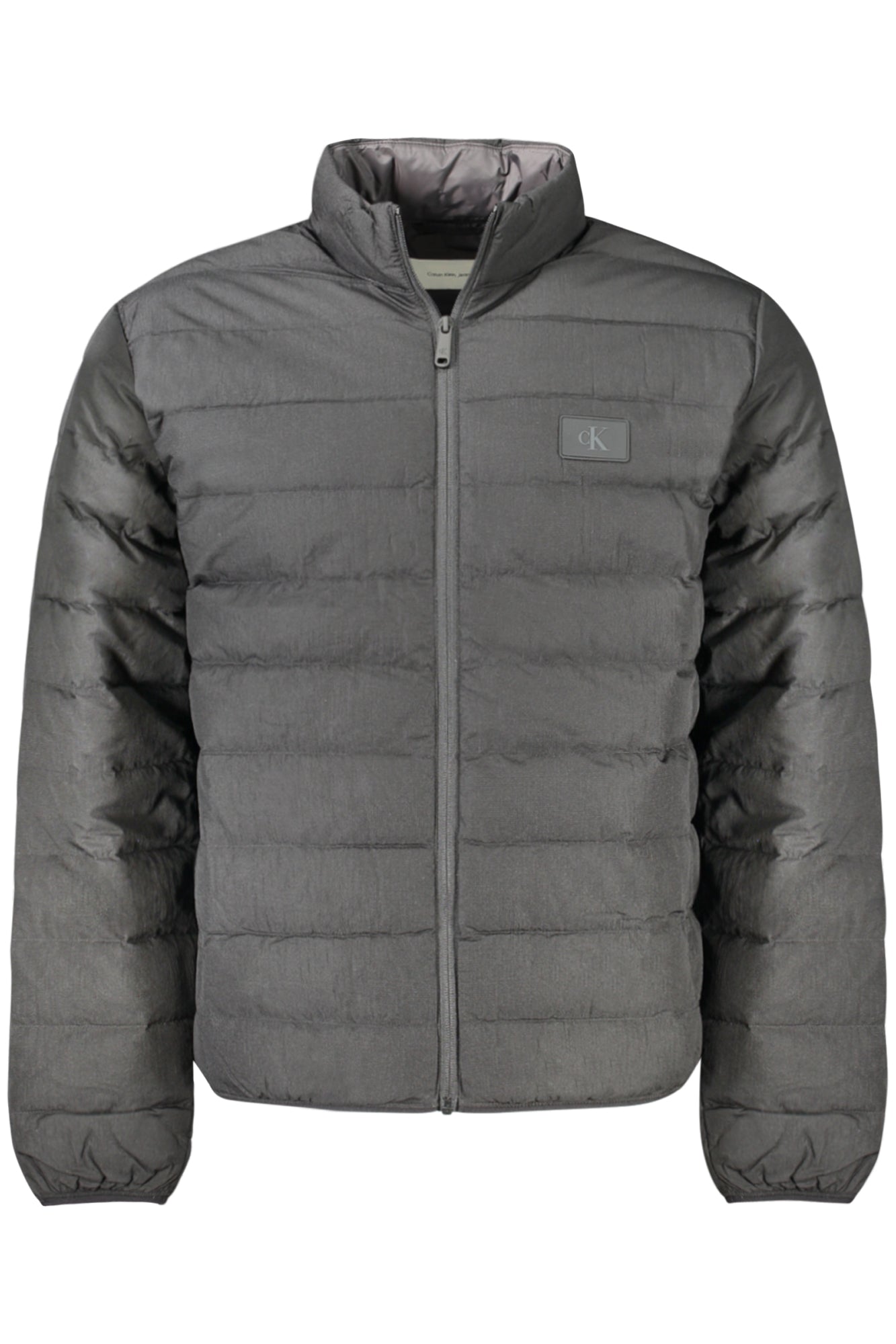 LONG SLEEVE JACKET, 100 GR, 2 EXTERNAL POCKETS, 2 INTERNAL POCKETS, ZIP, APPLICATION, LOGO, 95% RECYCLED NYLON