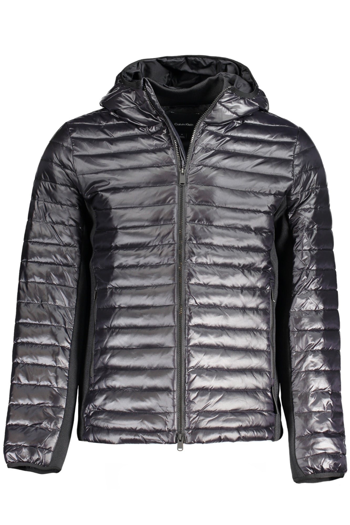 LONG SLEEVE JACKET WITH HOOD, 2 EXTERNAL POCKETS, 1 INTERNAL POCKET, CONTRASTING DETAILS, ZIP, LOGO