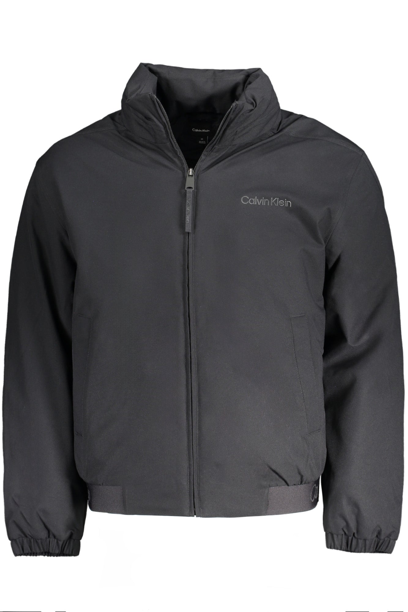 LONG SLEEVE JACKET, REMOVABLE HOOD, 2 EXTERNAL POCKETS, 1 INTERNAL POCKET, ZIP, PRINT, LOGO