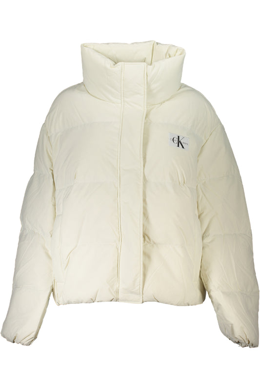 LONG SLEEVE JACKET, 2 POCKETS, PATCH, BUTTONS AND ZIP, LOGO, 50% RECYCLED NYLON, 95% RECYCLED POLYESTER
