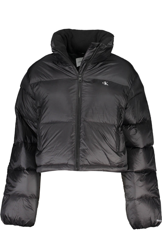 SHORT JACKET, LONG SLEEVES, 2 EXTERNAL POCKETS, ZIP, PRINT, LOGO, 100% RECYCLED