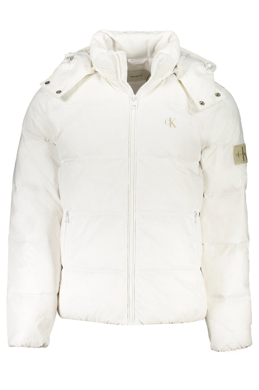 LONG SLEEVED JACKET WITH REMOVABLE HOOD, 2 EXTERNAL POCKETS, 1 INTERNAL POCKET, ZIP, PRINT, APPLICATION, LOGO, 95% RECYCLED NYLON