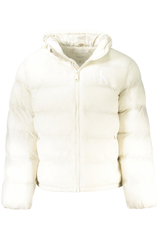 LONG-SLEEVED JACKET WITH REMOVABLE HOOD, 2 EXTERNAL POCKETS, 2 INTERNAL POCKETS, WATER AND WIND RESISTANT, ZIP, PRINT, LOGO