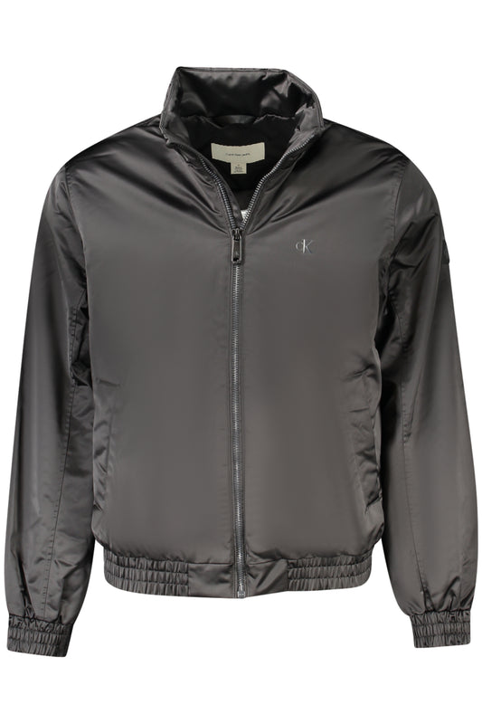 LONG-SLEEVED JACKET, 2 EXTERNAL POCKETS, 1 INTERNAL POCKET, PRINT, APPLIQUE, ZIP, WATER AND WIND RESISTANT, LOGO, 100% RECYCLED POLYESTER